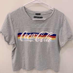 Abercrombie Coca-Cola Crop Top